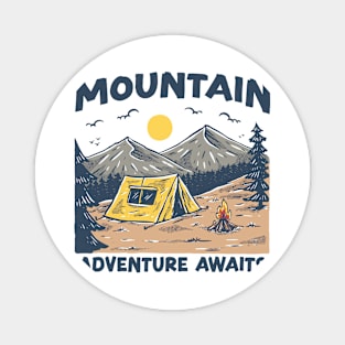 MOUNTAIN CAMP Magnet